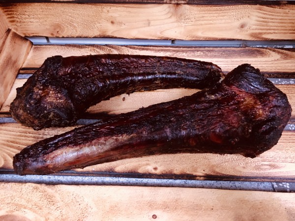 Schwanzwurzel vom Pferd mit Fleisch, getrocknet