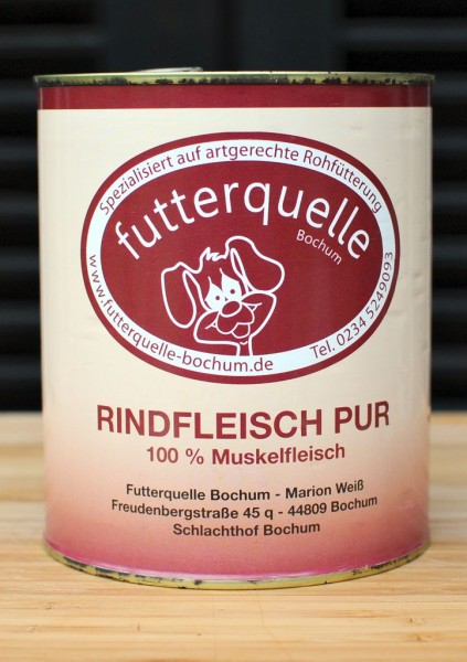 Rindfleisch pur 750gr Dose