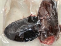 Schafohren mit Fell gewolft gefroren 500 g Schafohren mit Fell gewolft gefroren 500 g