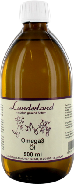 Lunderland Lachsöl - Omega-3-Öl (90 ml)