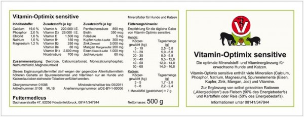 Vitamin -Optimix-Sensitive