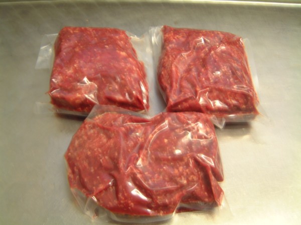 Frischfleisch vom Ross 1 kg Beutel fein gewolft