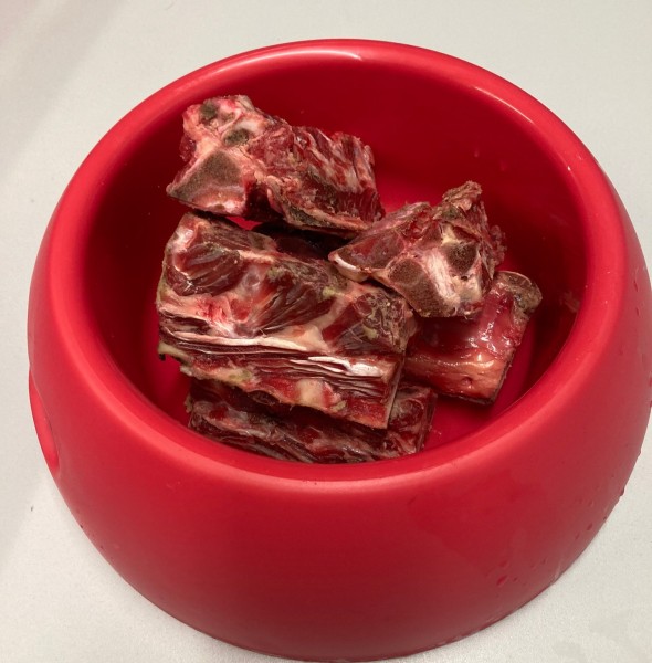 Nackenknochen vom Pferd 1 kg - gefroren
